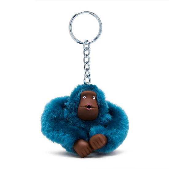 Kipling Sven Small Monkey Keychain Tillbehör Turkos | SE 1198CT